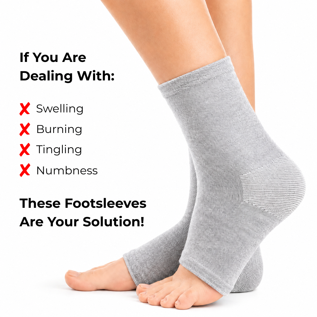 FlexPress™ Bamboo Compression Footsleeves