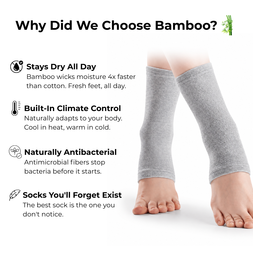 FlexPress™ Bamboo Compression Footsleeves